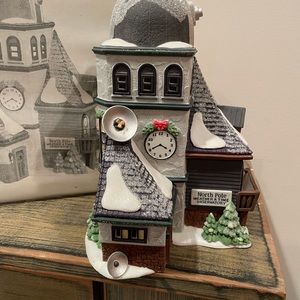 Dept 56 North Pole series weather and  time observatory